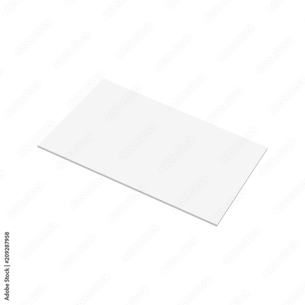 Blank of business card template. Vector illustration Blank of business card template. Vector illustration