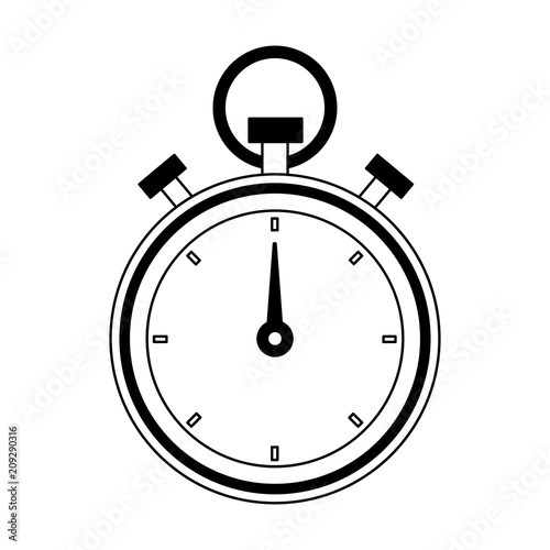 Vintage sport chronometer vector illustration graphic design