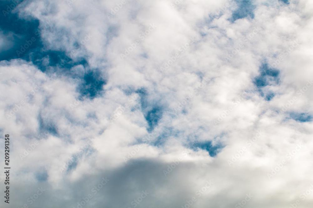 Blue sky and clouds to creative for design and decoration isolate on background.Copy space. Blue sky and clouds to creative for design and decoration isolate on background.Copy space.