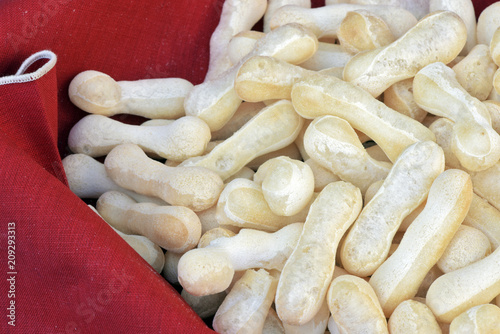 Closeup of biscoito de polvilho portion photo