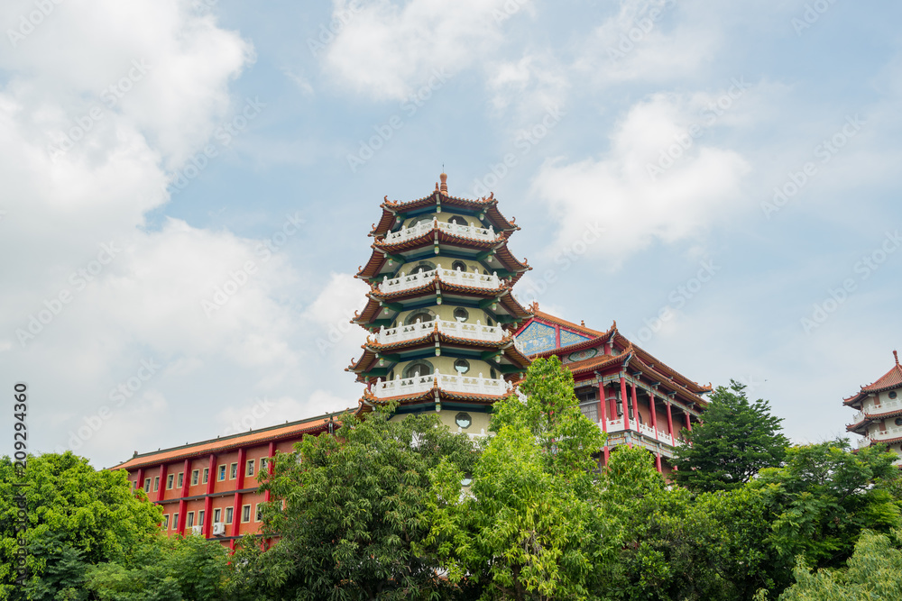 Some building of Eight Trigram Mountains Buddha Landscape Some building of Eight Trigram Mountains Buddha Landscape