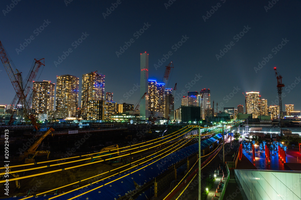 Fototapeta premium 晴海埠頭