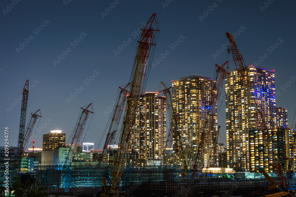 Fototapeta premium 晴海埠頭