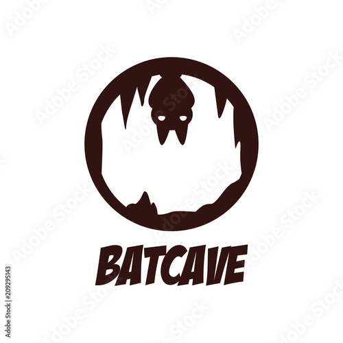 Circle Night Bat Cave Mystery Symbol