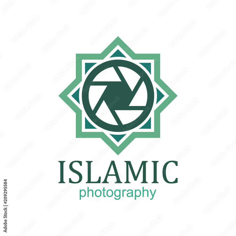 Muslim Islamic Photography Symbol Illustration Muslim Islamic Photography Symbol Illustration