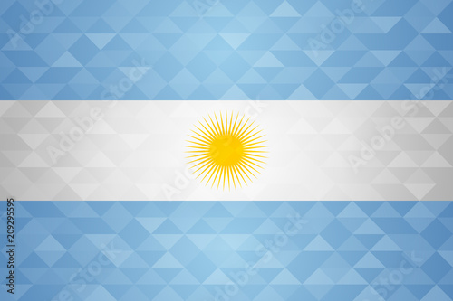 Argentina country flag of argentinian nation