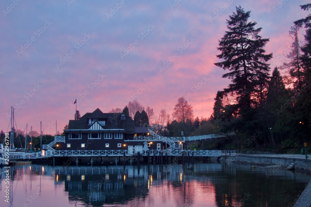 Fototapeta premium Vancouver Rowing Club