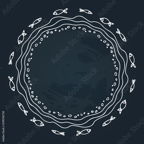 handdrawn borders