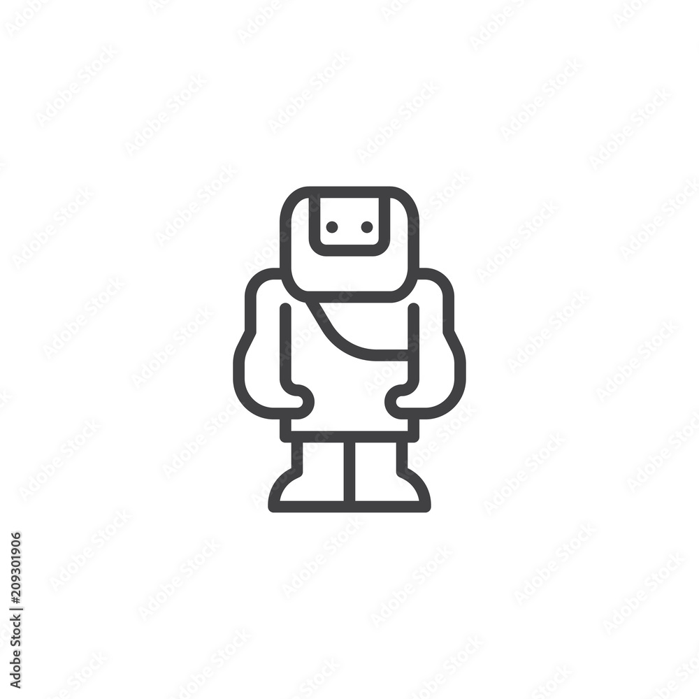 Troglodyte outline icon. linear style sign for mobile concept and web design. simple line vector icon. Symbol, logo illustration. Pixel perfect vector graphics Troglodyte outline icon. linear style sign for mobile concept and web design. simple line vector icon. Symbol, logo illustration. Pixel perfect vector graphics