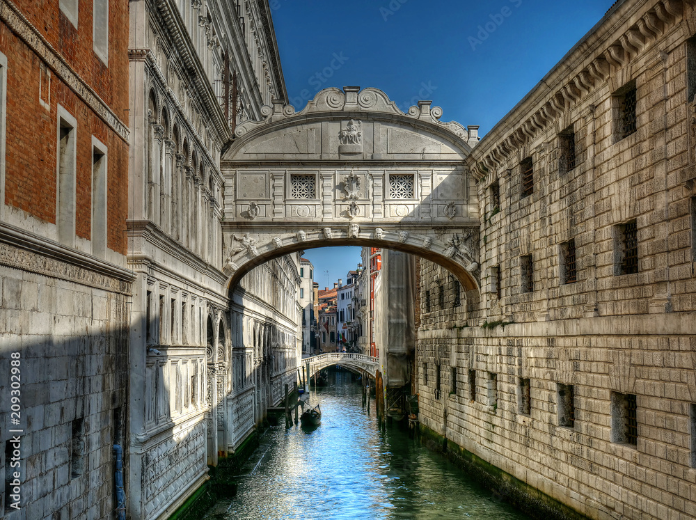 Pont des soupirs, Venise, Italie
