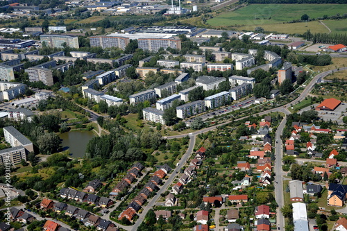 Neubrandenburg, Ostzstadt mit Kliniken © fotograupner