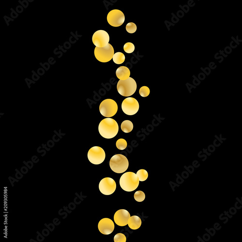 Modern background with bubbles. Cute Pattern for Postcard, Print, Banner or Poster. Vector Texture in Trendy Style