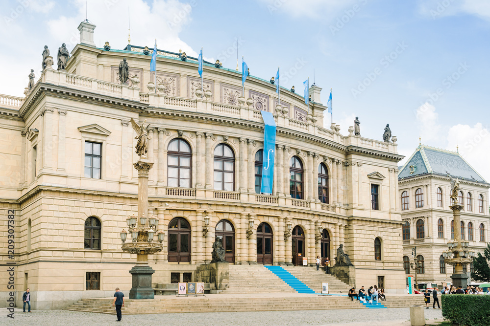 The Rudolfinum, home of the Czech Philharmonic Orchestra.