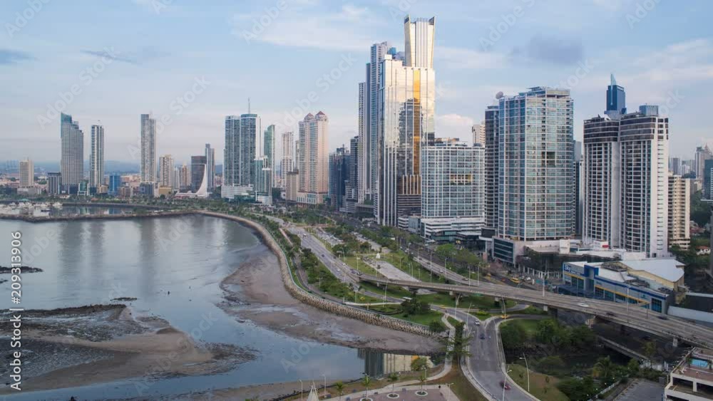 City skyline, Panama City, Panama, Central America