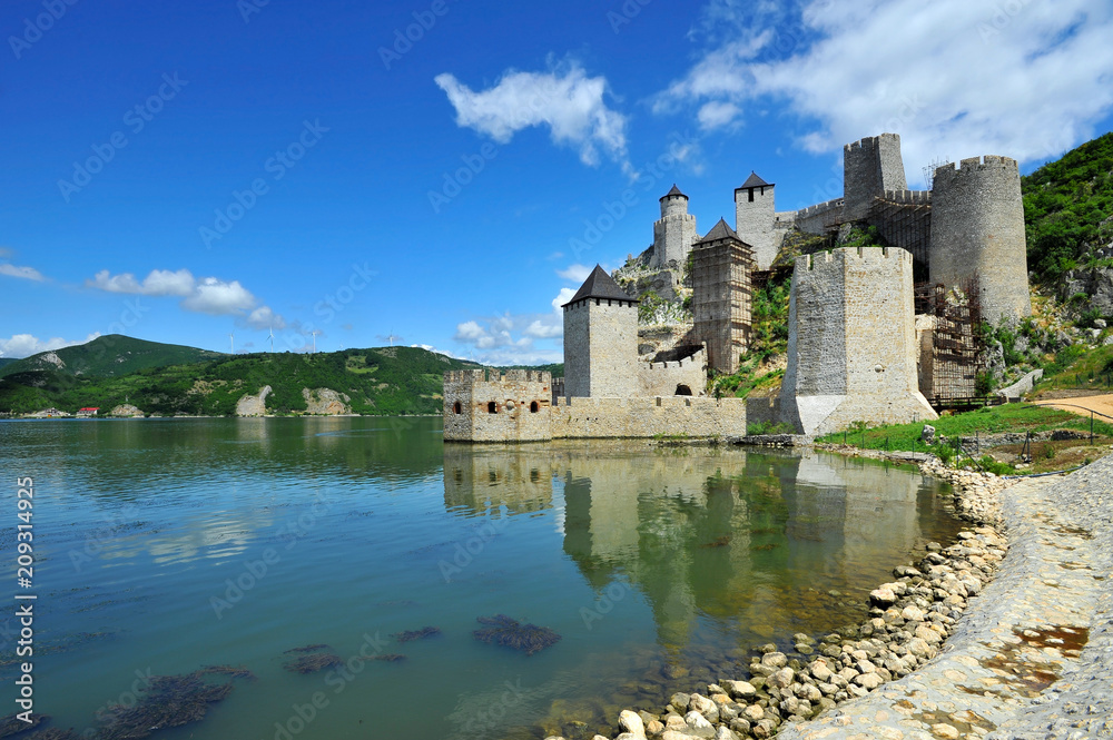 Old medieval fortification Golubac