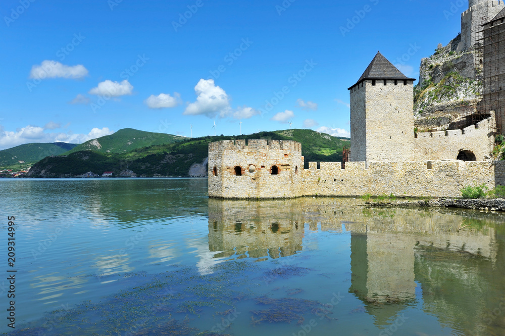 Old medieval fortification Golubac