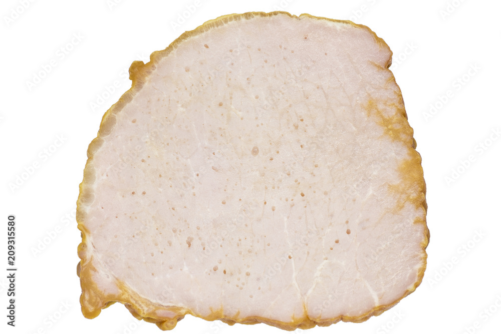 Smoked filet cross section Smoked filet cross section