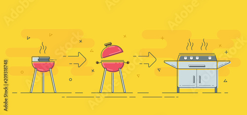 Improve your barbecue or grill. From small to large barbecue.