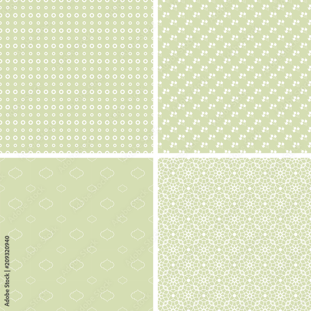 Cute different vector seamless patterns. Cute different vector seamless patterns.