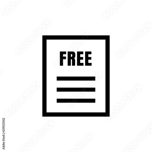 free document / quotation / estimate icon