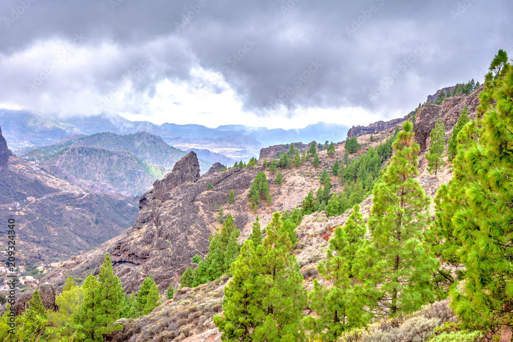 Gran Canaria landscape, Spain