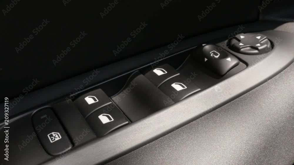 Disabling back car windows slow motion video Disabling back car windows slow motion video