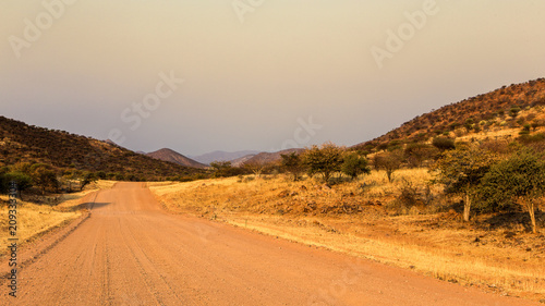 piste namibienne