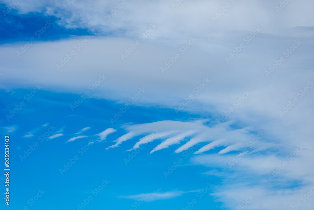 Unique lenticular clouds Unique lenticular clouds