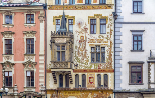 house facade in Prague