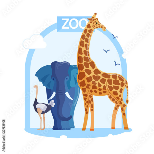 Zoo concept.