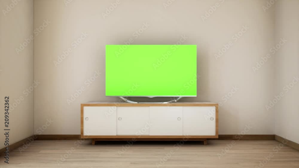 Télévision fond vert 03