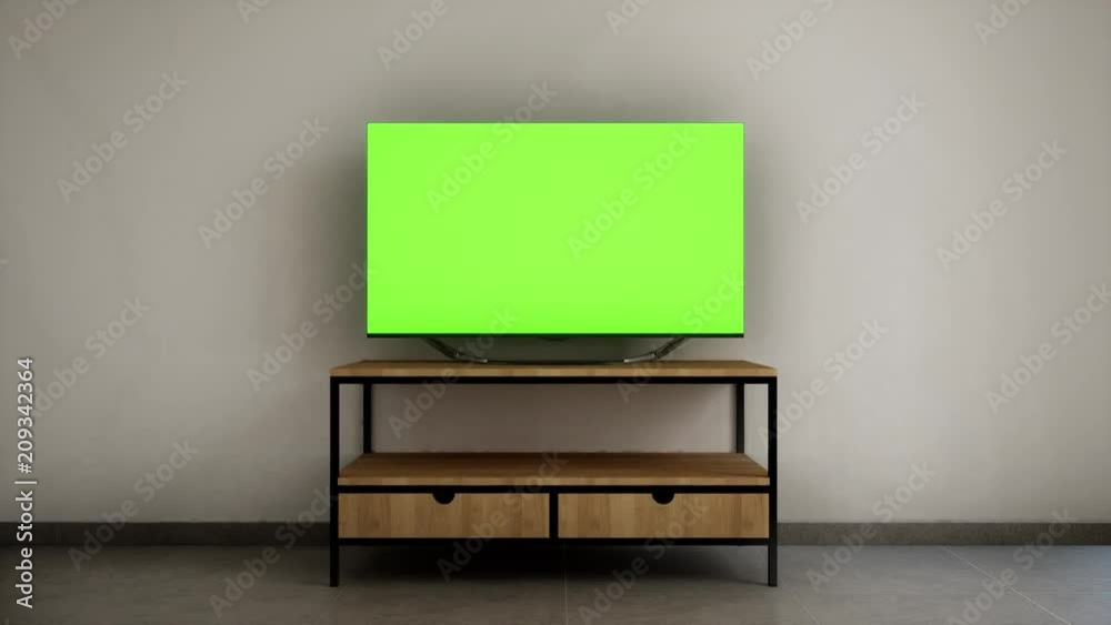 Télévision fond vert 02