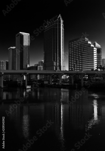 Tampa Skyline at Dawn