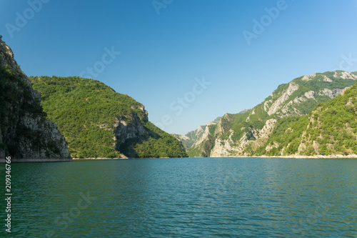 Fototapeta Naklejka Na Ścianę i Meble -  Panoramic Alp view in Albania