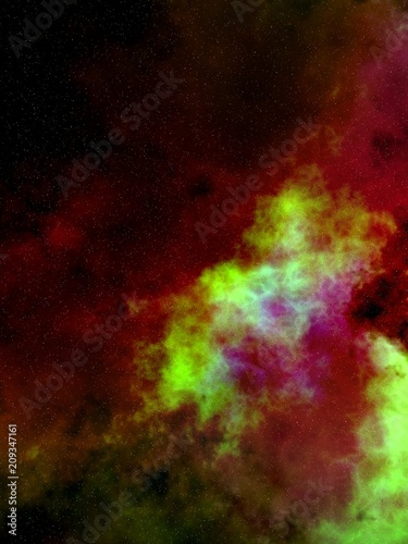 Space Nebulae Background 03
