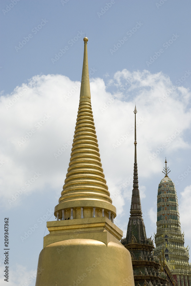 Wat Phra Kaeo - Königspalast in Bangkok