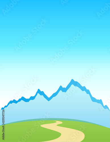 Vector Landscape Illustrati...