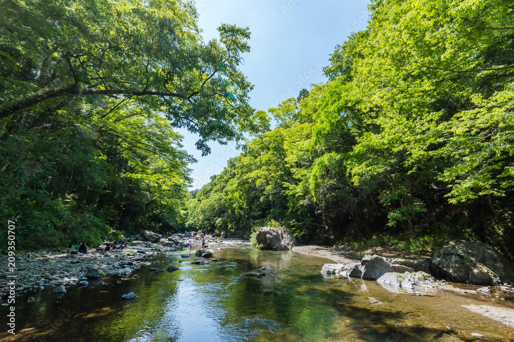 吾妻峡の風景