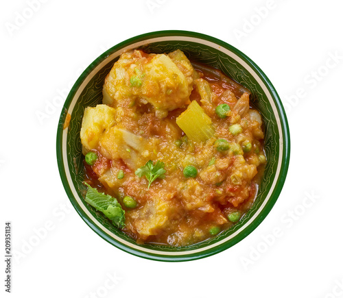 Konkani Style Potato Curry