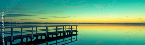 Beauty sunrise at the lake Zwischenahner Meer © Dar1930