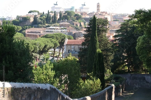 Panorama di Roma dall'Aventino photo