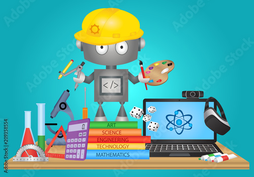 STEAM Education vector