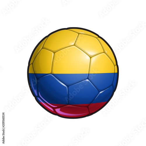 Colombian Flag Football - Soccer Ball