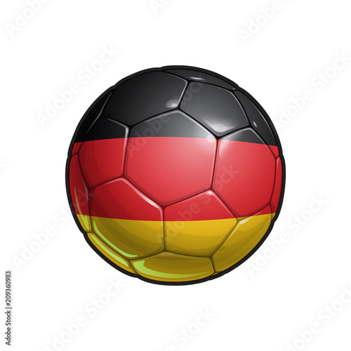 Germany Flag Football - Soccer Ball