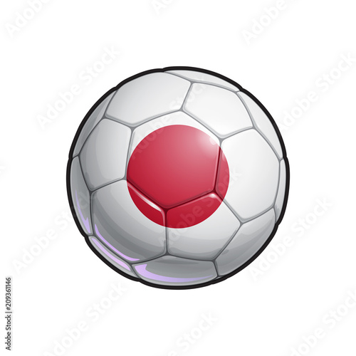 Japanese Flag Football - Soccer Ball