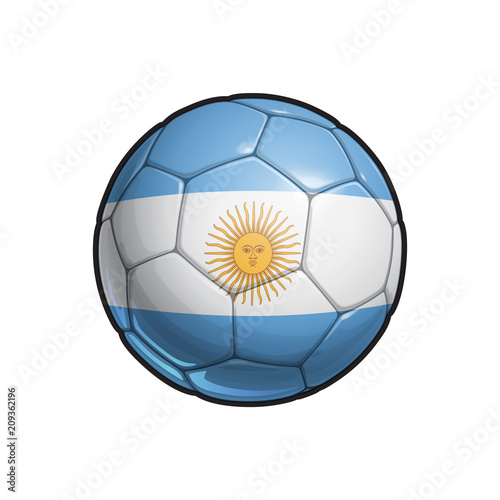 Argentinian Flag Football - Soccer Ball