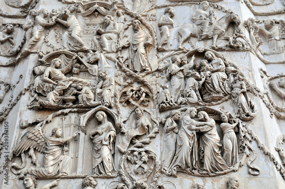 Particolare del Duomo di Orvieto
