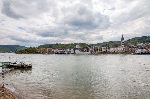 famous popular Wine Village of Boppard at Rhine River,middle Rhine Valley,Germany © johnkruger1