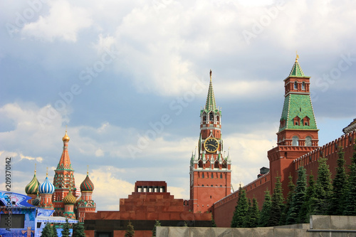 Fototapeta Naklejka Na Ścianę i Meble -  Red Square in Moscow