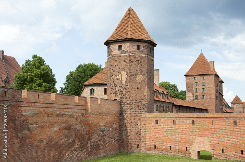 Malbork Castle Walls